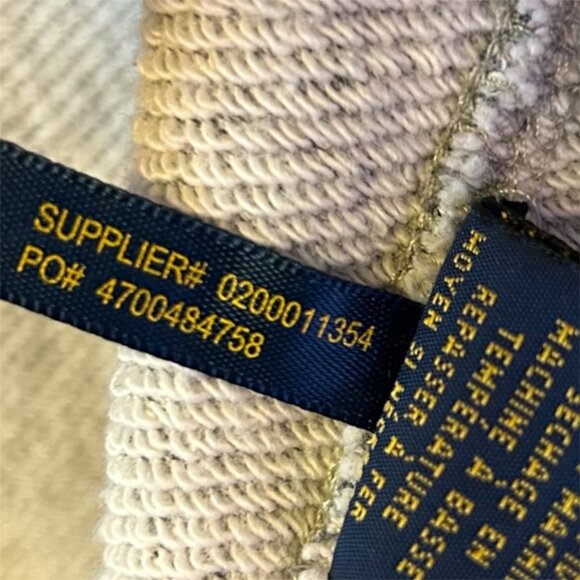 Polo Ralph Lauren Women's Zip-Up Hoodie - Gray Fleece - SZ M - Picture 8 of 8